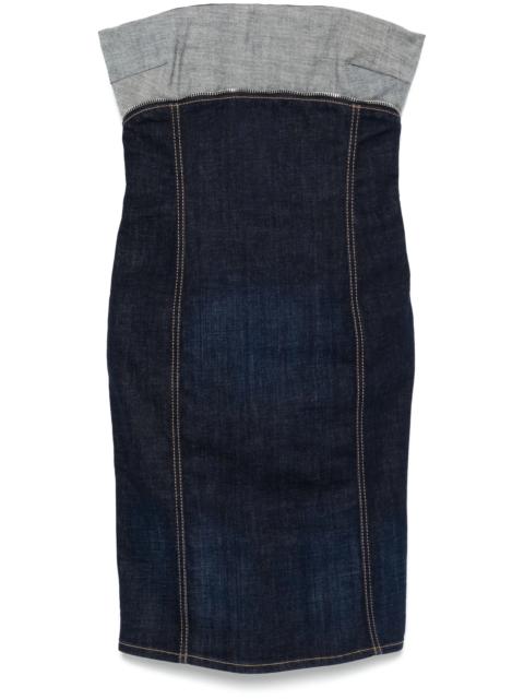 DSQUARED2 Upside Denim Mini Dress