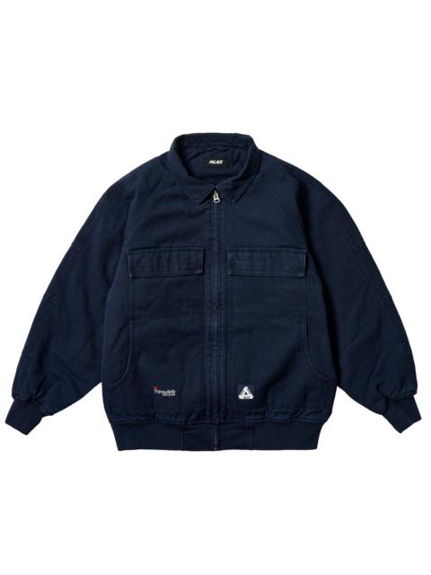 PALACE HEAVY BOMBER JACKET NAVY LARGE HEAVY BOMBER JACKET