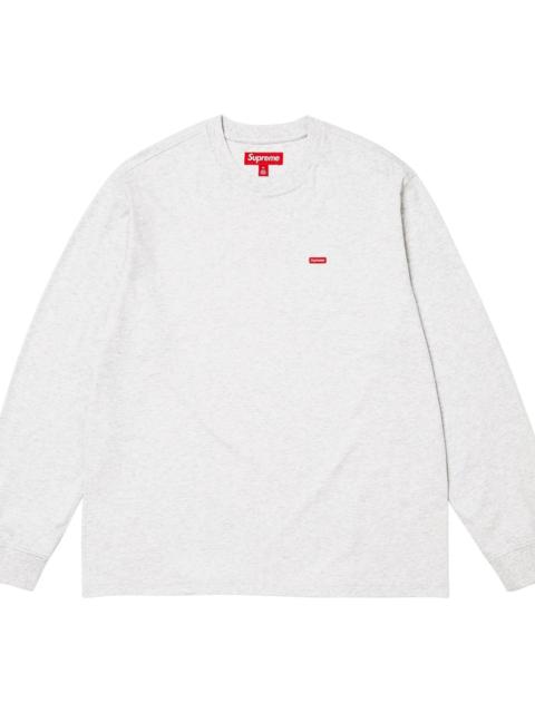 Supreme Small Box L/S Tee "FW25 - Ash Grey" SU26903
