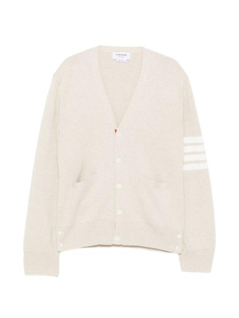 Thom Browne 4-bar V-neck cardigan