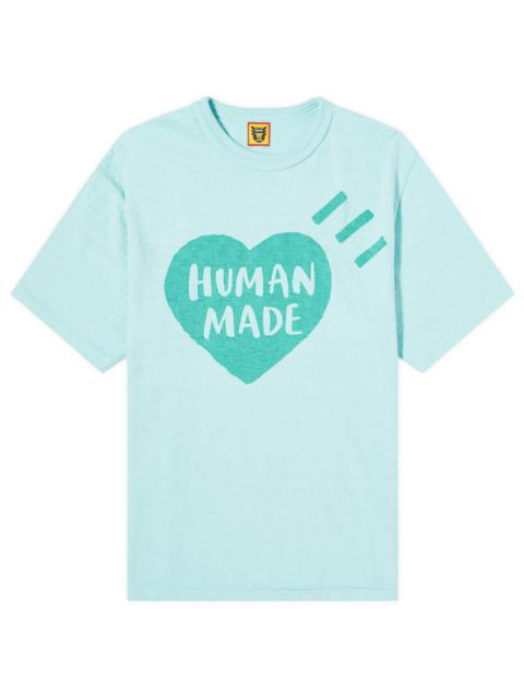 Human Made Human Made Garment Dyed Big Heart T-Shirt