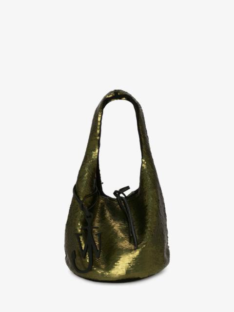 JW Anderson mini sequin-embellished shopper bag