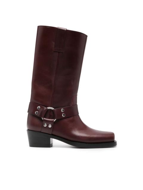 PARIS TEXAS Roxy 35mm leather boots