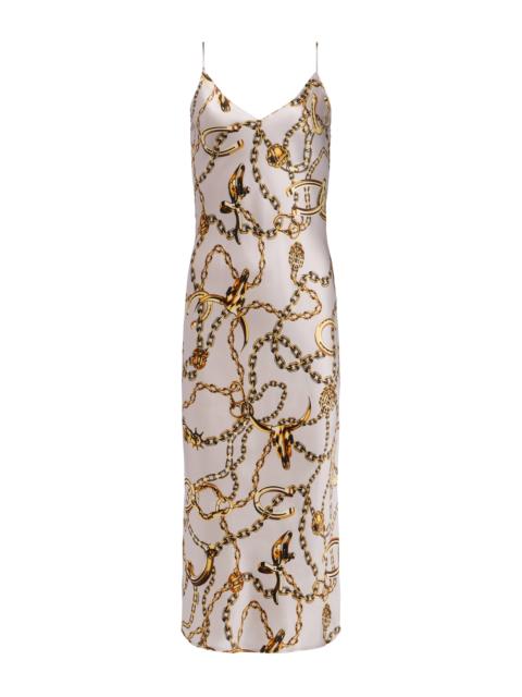 L'AGENCE Seridie Silk Slip Dress