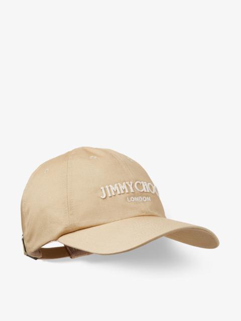 JIMMY CHOO Pacifico
Natural Embroidered Cotton Baseball Cap