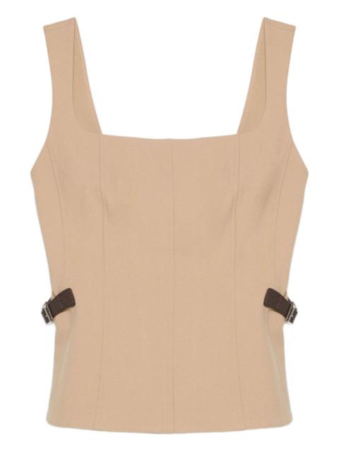 SIMKHAI square-neck top