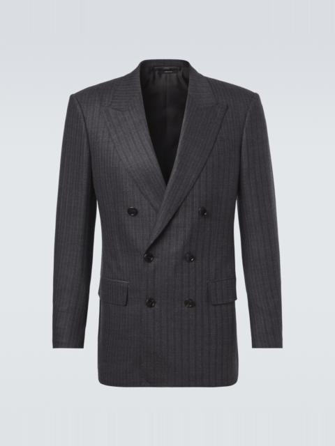 TOM FORD Herringbone wool blazer