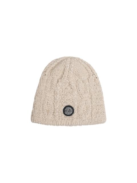 Stussy Cable Knit Skullcap Beanie 'Natural'