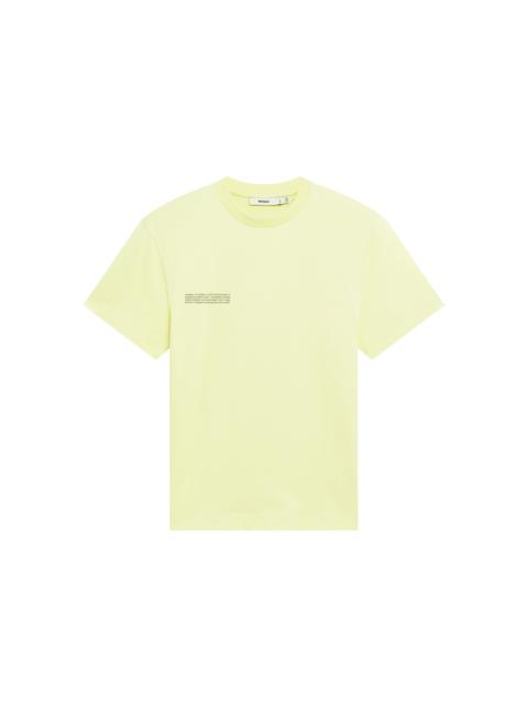PANGAIA Womens 365 Midweight T-shirt - Soft Lime