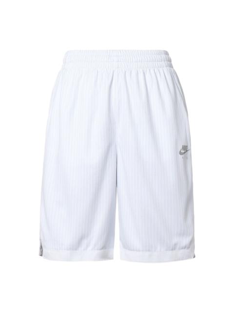 Nike Nike Air x Kim Jones Crossover Reflective 로고 줄무늬 스포츠 반바지 아시아 에디션 Unisex 화이트 DH6593