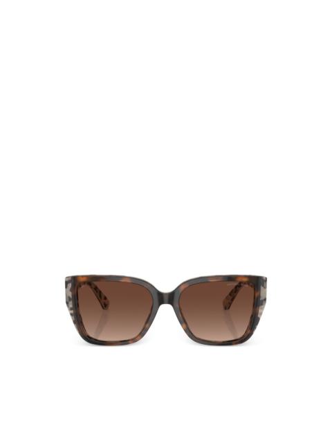 MICHAEL KORS Acadia rectangle-frame sunglasses