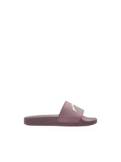 Palm Angels logo-detail slides