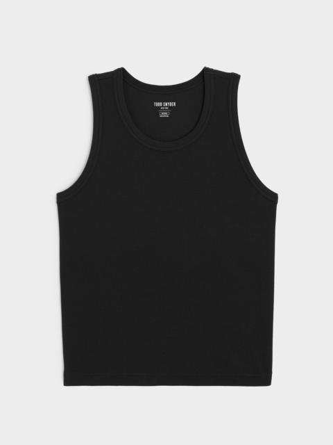 TODD SNYDER Cotton Ribbed Tank