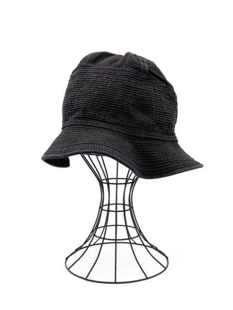 Kapital 11.5oz BLKxBLK Denim THE OLD MAN AND THE SEA Hat