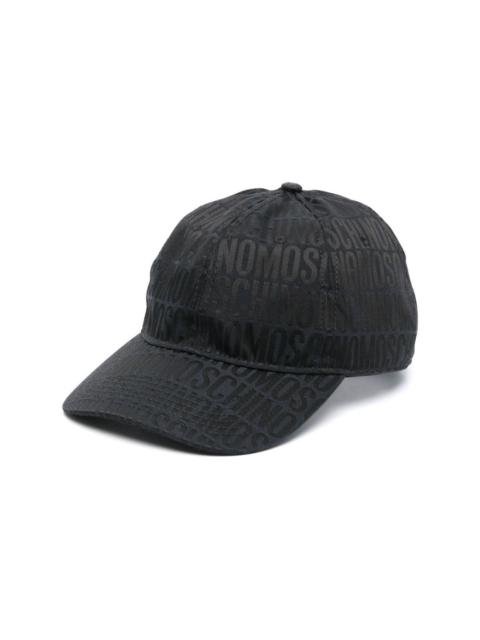Moschino monogram jacquard cap