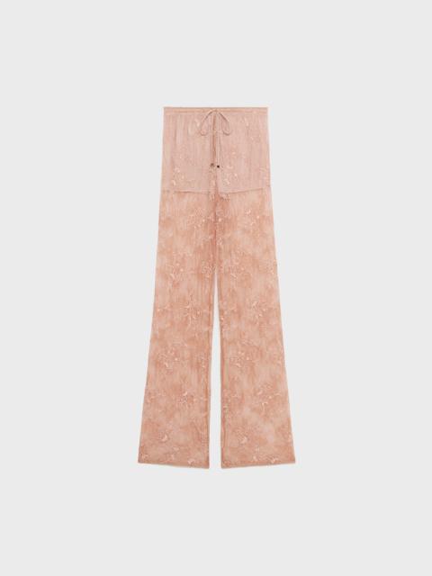 Blumarine RÉBRODÉ LACE PANTS