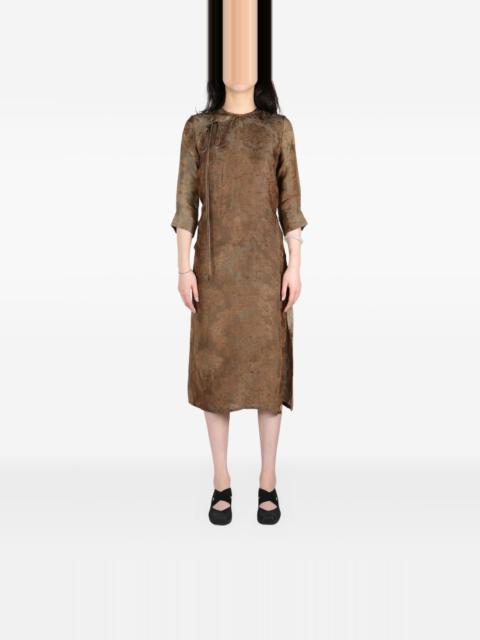 UMA WANG Agina midi dress
