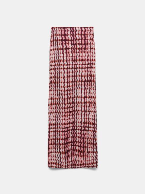 DOROTHEE SCHUMACHER CHECKED STATEMENT skirt