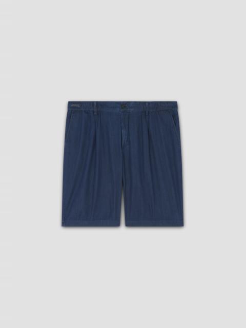 Paul & Shark BERMUDA SHORTS IN GIZA COTTON LIGHT DENIM