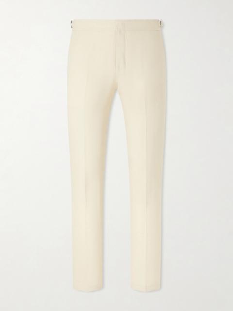 ORLEBAR BROWN Griffon Tapered Linen Trousers