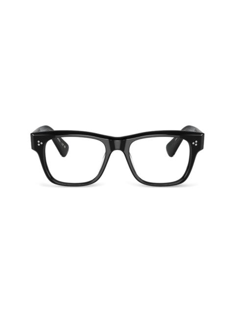 Oliver Peoples Birell square-frame glasses