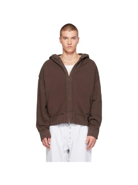 entire studios Brown Thermal V2 Hoodie
