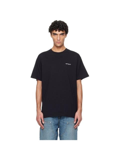 Carhartt Black Script Embroidery T-shirt