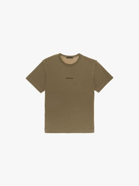 Helmut Lang INSIDE OUT LOGO TEE