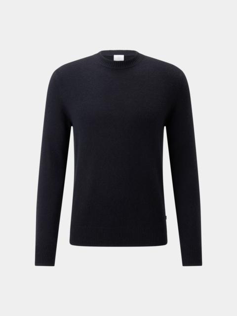BOGNER Brendon cashmere sweater in Navy blue