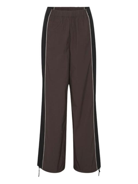 ROTATE crispy panelled trousers