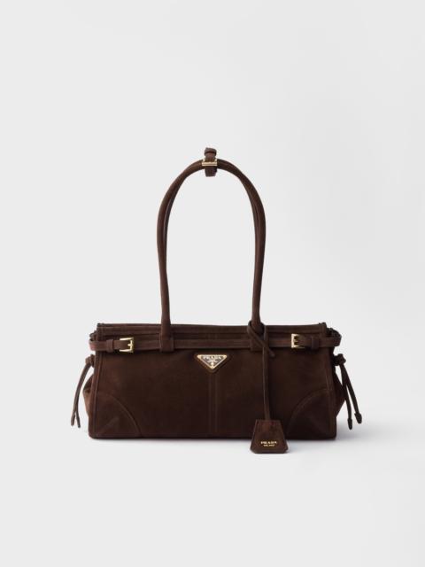 Prada Prada Bonnie medium suede bag