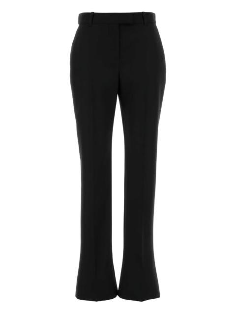 Alexander McQueen wool flared trousers