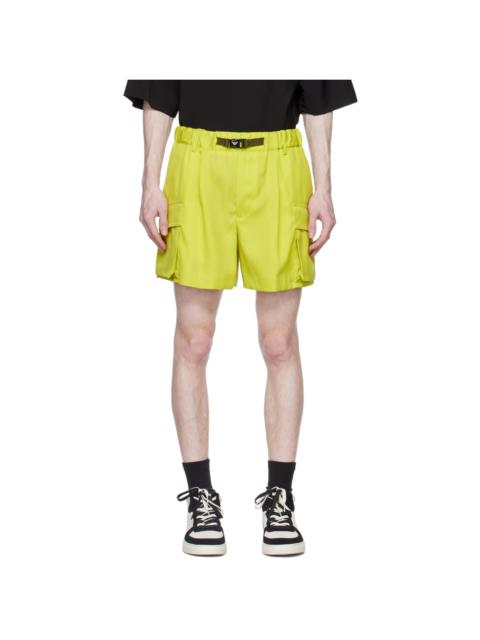 EMPORIO ARMANI Green Press-Release Shorts
