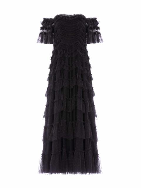 Needle & Thread Aviana Off-Shoulder Gown