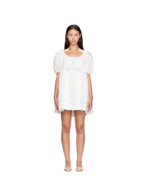 SANDY LIANG White Hugo Midi Dress
