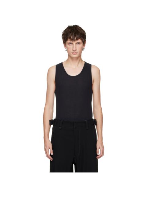 Lemaire Black Debardeur Tank Top