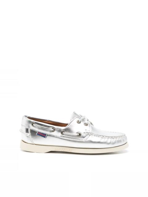 SEBAGO leather boat shoes