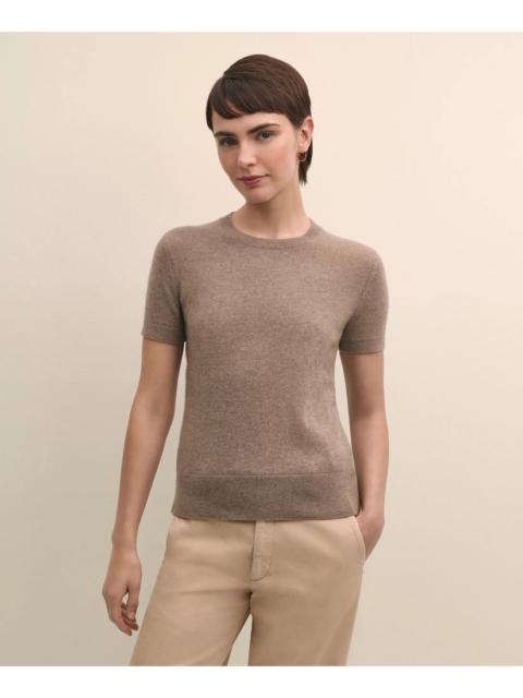 Brooks Brothers Cashmere Short-Sleeve Shell
