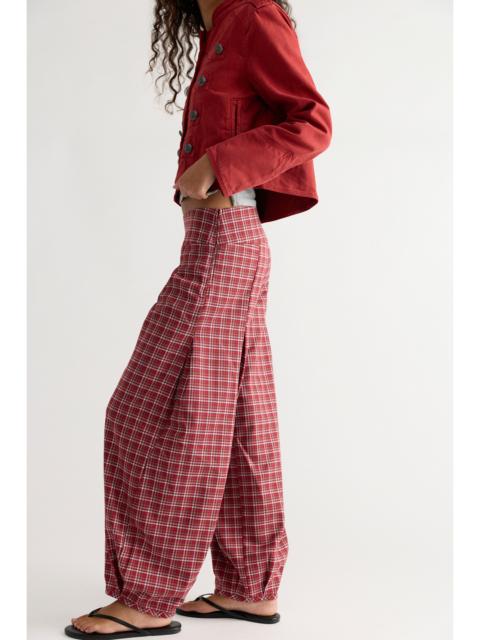 FREE PEOPLE Lizzy Low-Rise Pull-On Pants