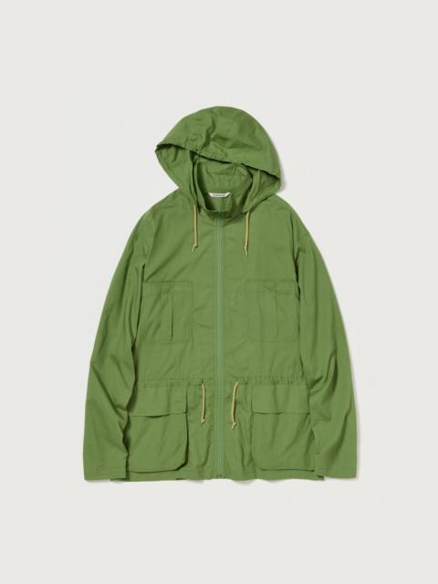 AURALEE SUPER FINE COTTON LAWN HOODED BLOUSON