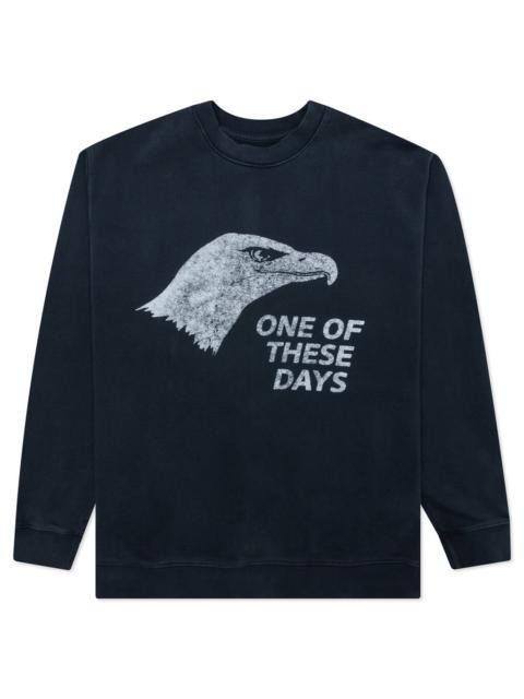 One Of These Days ONE OF THESE DAYS POSTAL CREWNECK - NAVY