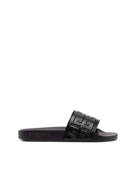Givenchy 4G strap slip-on slides