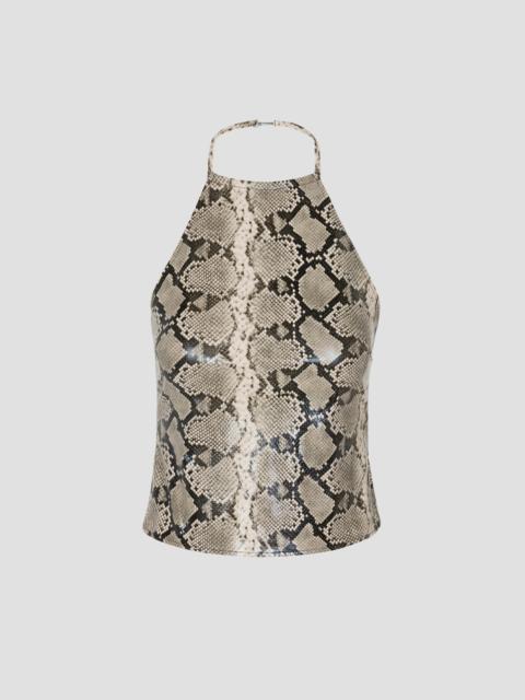 miaou NATALIA TOP - VEGAN PYTHON