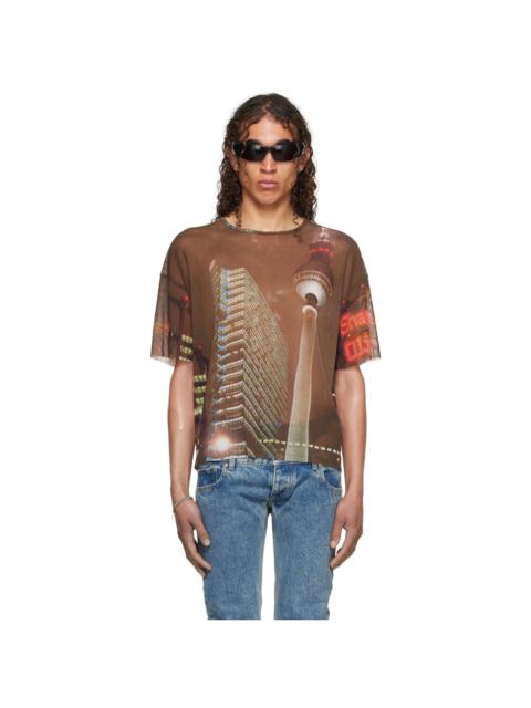 Jean Paul Gaultier Brown Shayne Oliver Edition T-Shirt