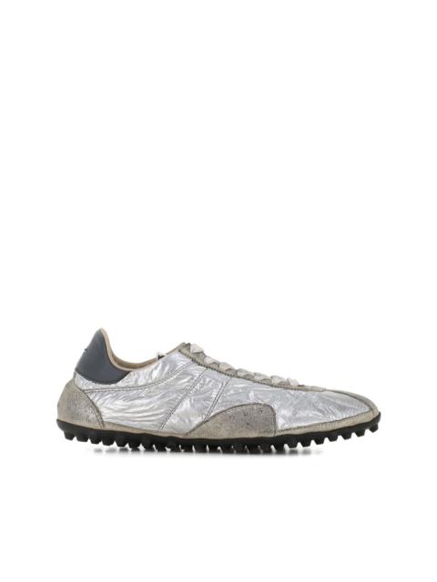 Maison Margiela textured lace-up sneakers