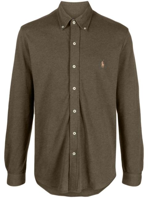 Polo Ralph Lauren Horseferry-embroidered cotton shirt