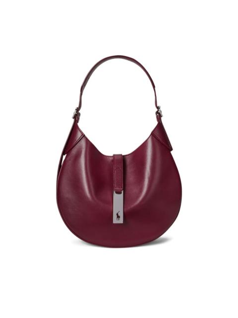 Polo Ralph Lauren Polo ID curved-handle leather bag