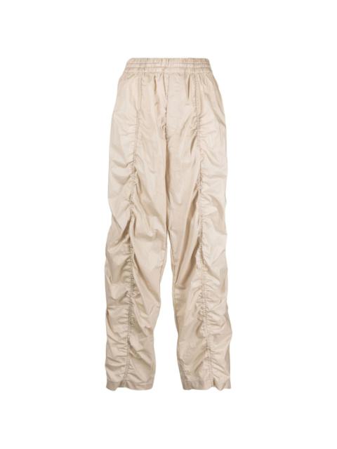 Kimbra ruched cotton track pants