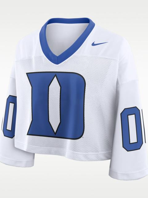 Nike Duke Logo Women's Nike Dri-FIT College Cropped Jersey