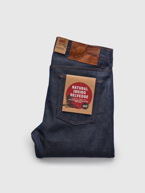 Naked & Famous "Natural Indigo Selvedge" 12.5oz Selvedge Denim - Weird Guy Fit
